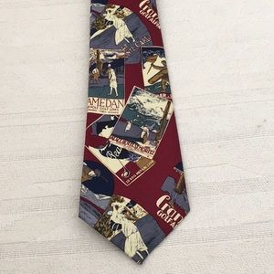 Vintage Myung Ju Silk Tie